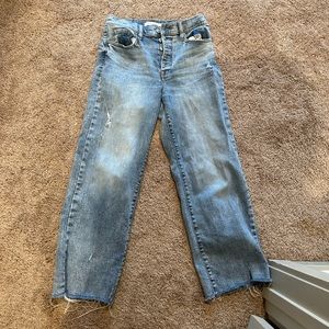 Wide Boyfriend Jeans